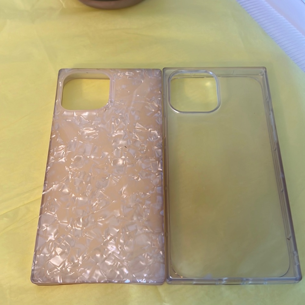 two iPhone 13 from Max phone cases